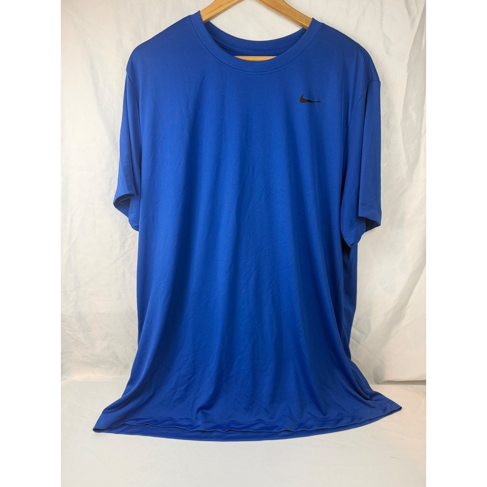 Nike Dri-FIT T-shirt Men's XL Blue Athletic Gym Training Tee